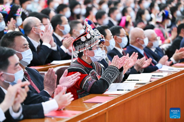 China's National Legislature Holds Closing Meeting