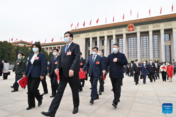 China's National Legislature Holds Closing Meeting