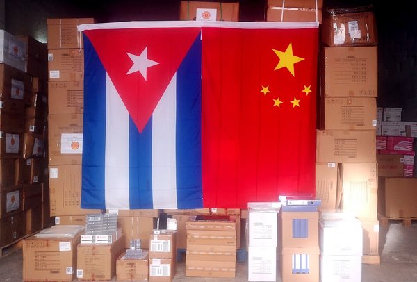 ACFTU, ACWF Donate Office Products, Medical Supplies to Cuba