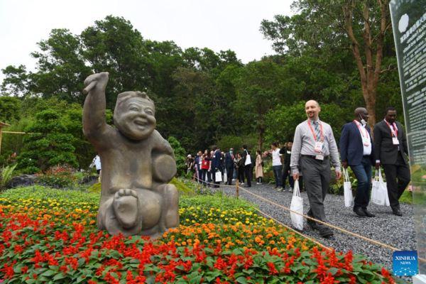 Greater Bay Area Flower Show Opens at Shenzhen Fairy Lake Botanical Garden