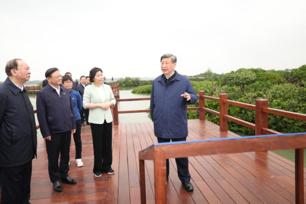 Xi Inspects South China's Guangdong Province