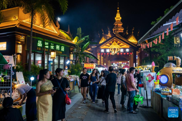 Ancient Town Boosts Local Cultural Tourism in Mangshi City, SW China