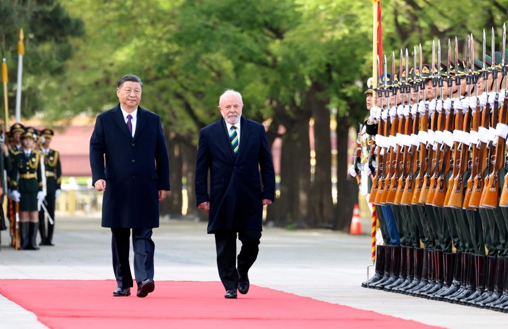 Xinhua Headlines: Xi, Lula Map out Future China-Brazil Ties