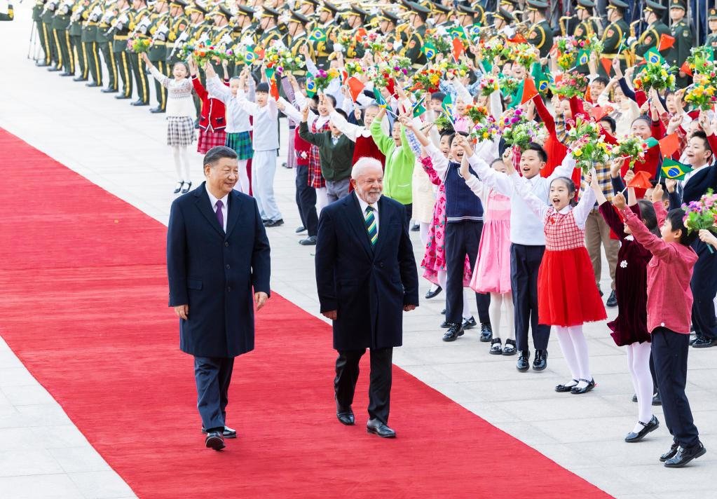 Xinhua Headlines: Xi, Lula Map out Future China-Brazil Ties