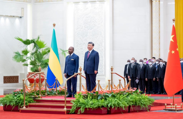 Chinese, Gabonese Presidents Hold Talks, Decide to Upgrade Bilateral Partnership