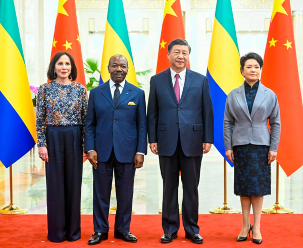 Chinese, Gabonese Presidents Hold Talks, Decide to Upgrade Bilateral Partnership