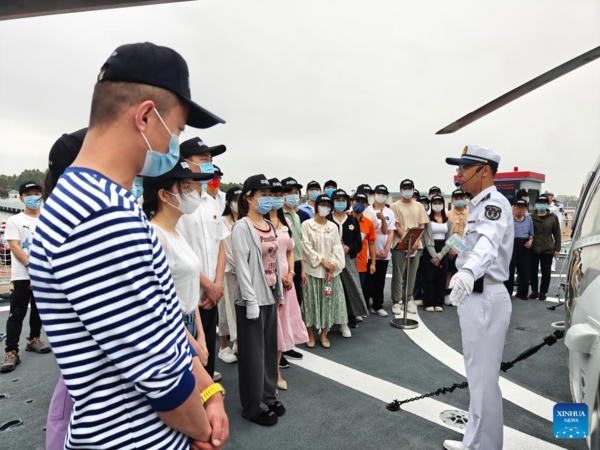 China Focus: PLA Navy's Founding Anniversary Commemorated with Public Celebrations