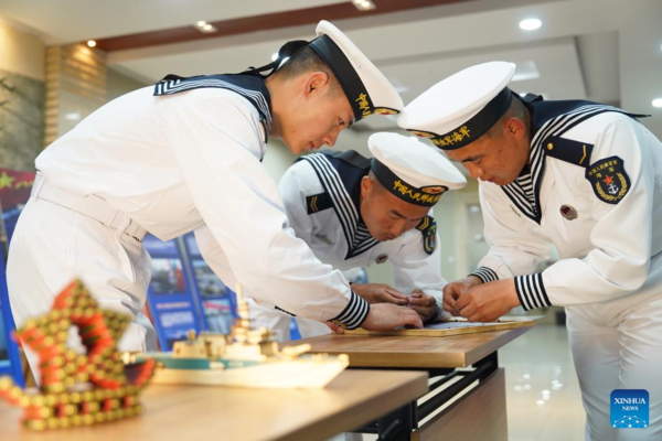 China Focus: PLA Navy's Founding Anniversary Commemorated with Public Celebrations