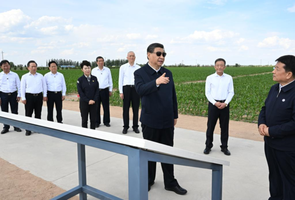 Xinhua Headlines-Xi Focus: Xi Urges Sustained Efforts to Curb Desertification