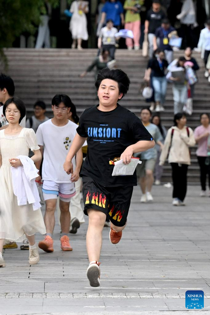 Annual College Entrance Exam Concludes in Some Parts of China