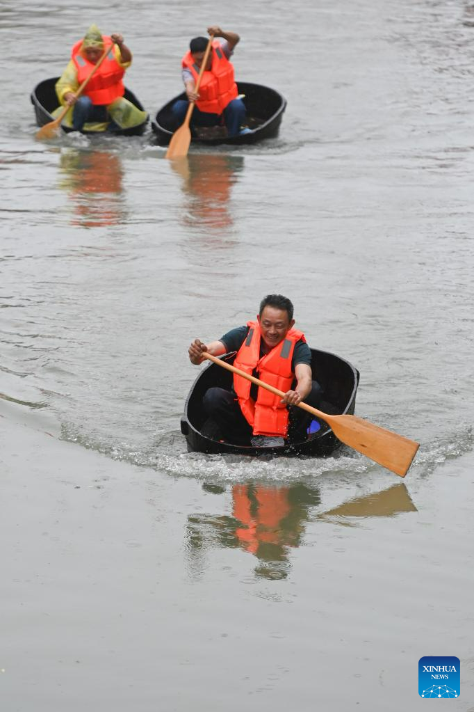 Villagers Mark Upcoming Dragon Boat Festival in E China's Zhejiang