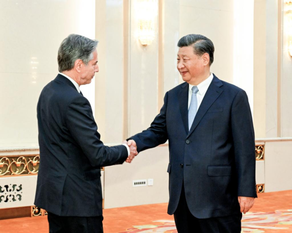 Xi Meets Blinken in Beijing