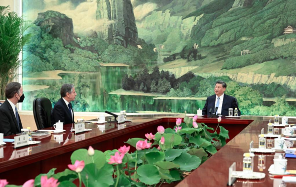 Xi Meets Blinken in Beijing