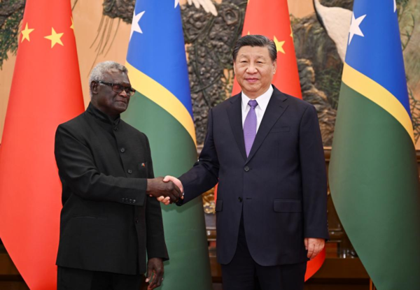 Xi Meets Sogavare, Urging Enhanced China-Solomon Islands Cooperation