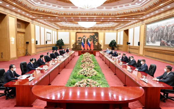 Xi Meets Russian Federation Council Speaker