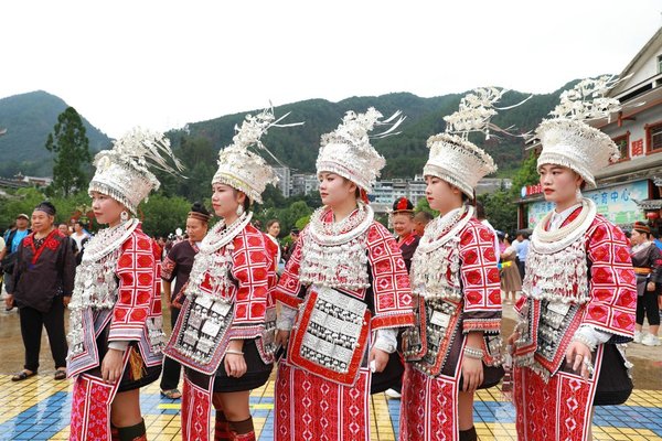 Celebrations of Ethnic Festival 'Liuyueliu' in SW China