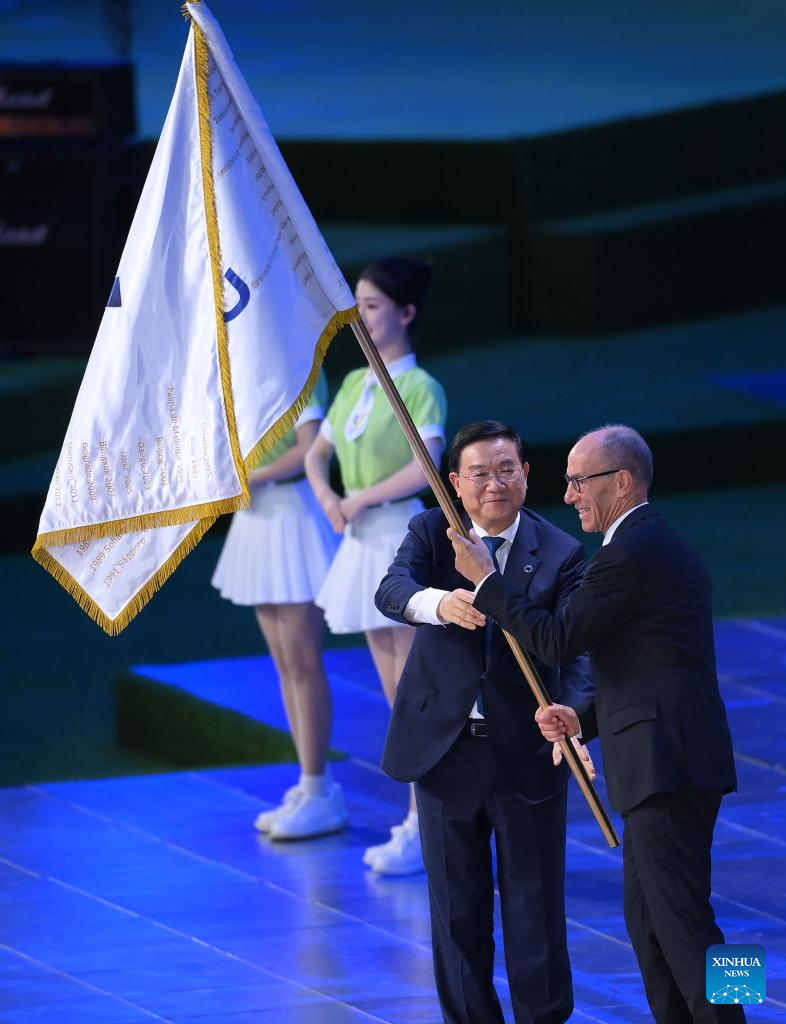 Closing Ceremony of 31st FISU Summer World University Games Held in Chengdu