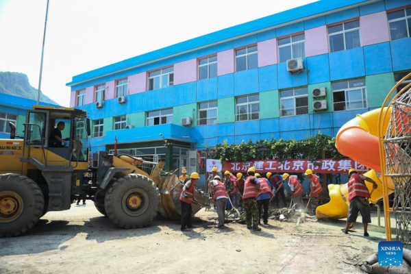 Schools Carry out Post-Disaster Reconstruction in Beijing