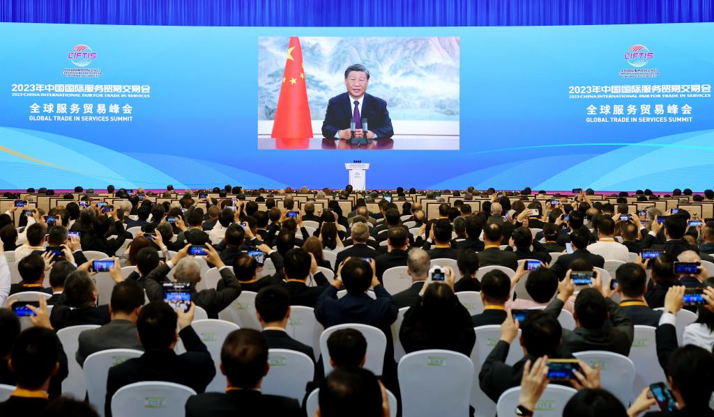 Xi Focus: Xi Leads China's Services Sector Opening up, Cooperation to Drive Global Recovery