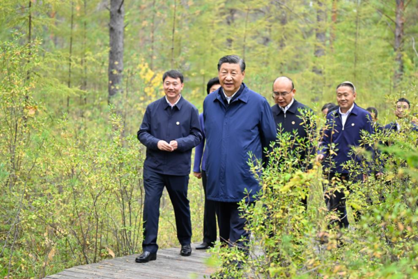 Xi Stresses Opening New Ground for Heilongjiang's High-Quality Development