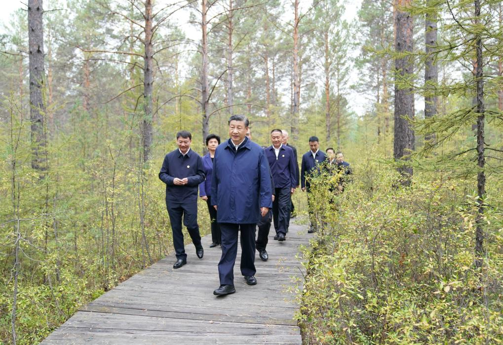 Xi Stresses Opening New Ground for Heilongjiang's High-Quality Development