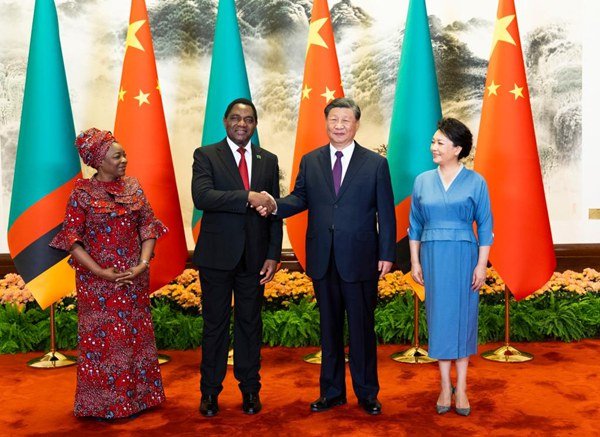 Xi, Hichilema Announce Elevation of China-Zambia Ties