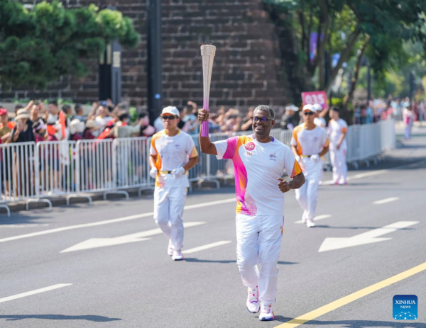 Torch Relay of 19th Asian Games Continues in Quzhou, E China