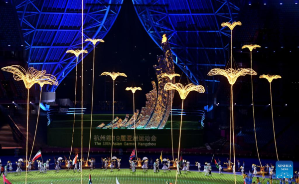 Closing Ceremony of 19th Asian Games Held in Hangzhou