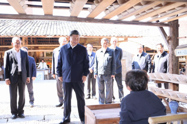 Xi Inspects Jingdezhen, Shangrao in East China's Jiangxi Province