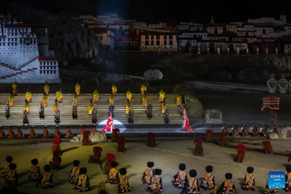 Historical Opera 'Princess Wencheng' Staged in Lhasa, China's Xizang