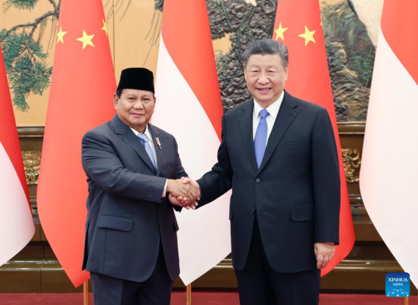 Xi Holds Talks with Indonesia's President-Elect