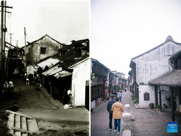 Revitalized Yuehe Historical Area Becomes Tourist Attraction in Jiaxing, E China