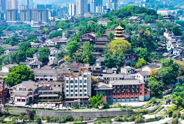 FlyOverChina | SW China's Chongqing Preserves Charm of Ciqikou Ancient Town in Urban Renewal