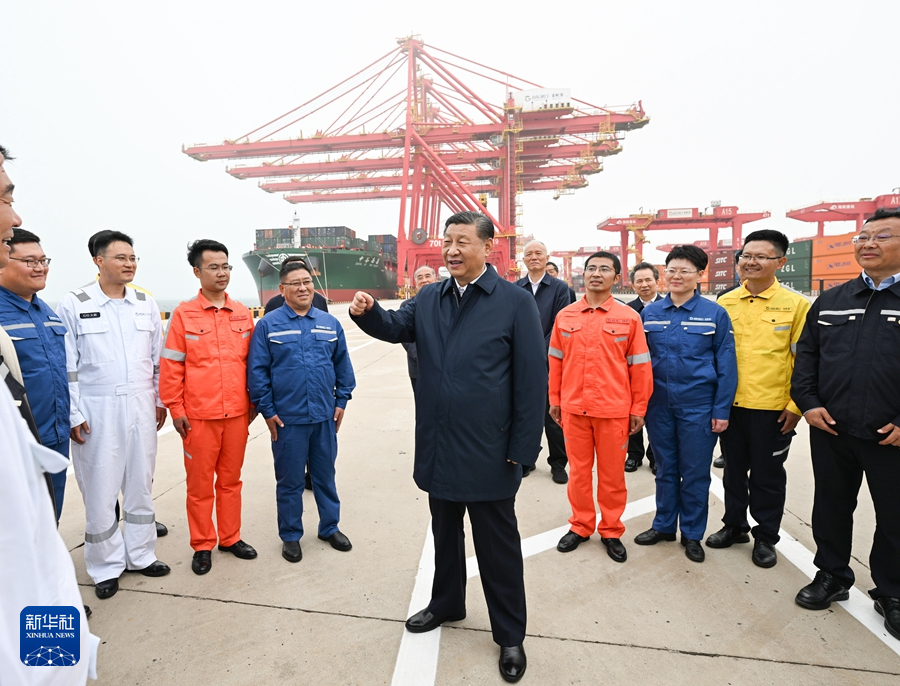 Xinhua Headlines: Xi Calls for Furthering Reform to Power Modernization in Shandong Inspection