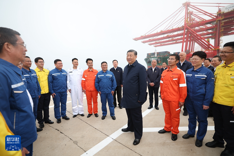 Xinhua Headlines: Xi Calls for Furthering Reform to Power Modernization in Shandong Inspection