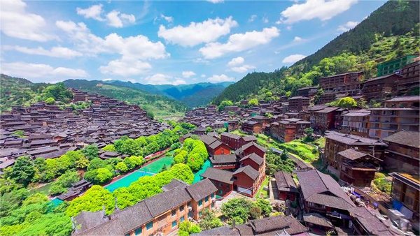 Miao Ethnic Village in SW China Preserves Ancient Traditions