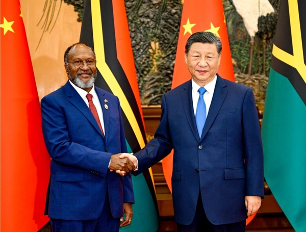 China Ready to Build Community with Shared Future in New Era with Vanuatu: Xi