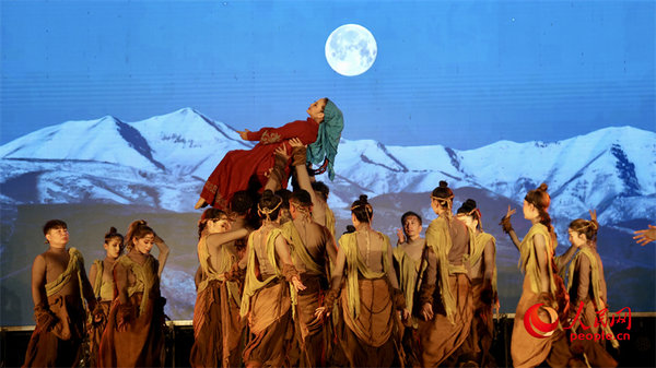 Song and Dance Drama 'Epic of Manas' Performed During International Cultural Tourism Festival in NW China's Xinjiang