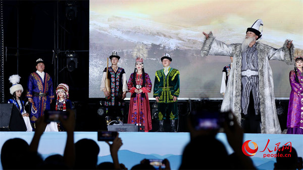 Song and Dance Drama 'Epic of Manas' Performed During International Cultural Tourism Festival in NW China's Xinjiang