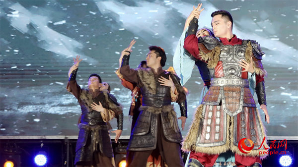 Song and Dance Drama 'Epic of Manas' Performed During International Cultural Tourism Festival in NW China's Xinjiang