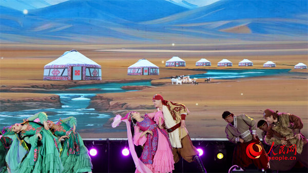 Song and Dance Drama 'Epic of Manas' Performed During International Cultural Tourism Festival in NW China's Xinjiang