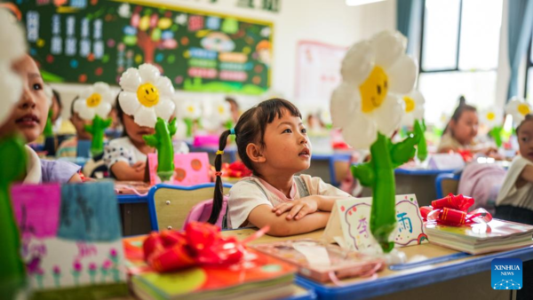 Schools Across China Host Activities to Mark Start of New Semester