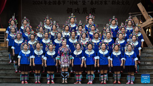 Inheritor of Grand Song of Dong Ethnic Group in Guangxi