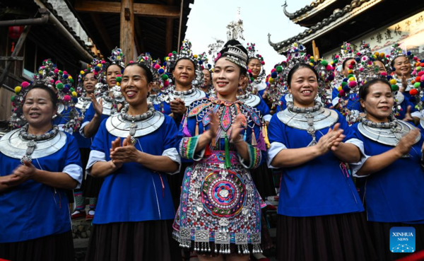 Inheritor of Grand Song of Dong Ethnic Group in Guangxi