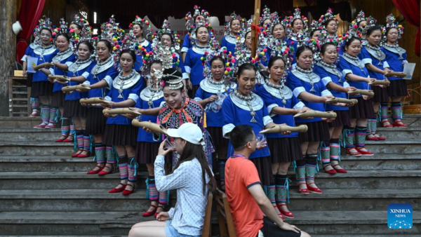 Inheritor of Grand Song of Dong Ethnic Group in Guangxi