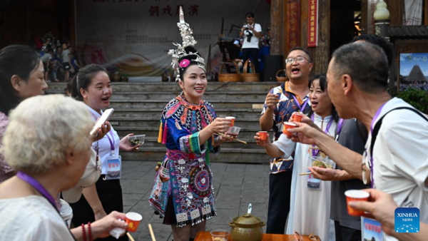 Inheritor of Grand Song of Dong Ethnic Group in Guangxi