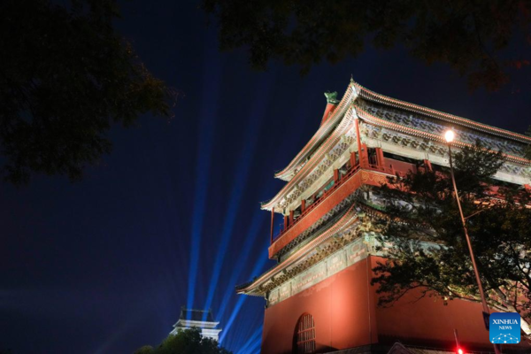 Landmarks in Beijing to Be Illuminated to Mark 75th Founding Anniversary of PRC