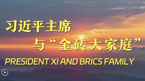 Moments in Motion | President Xi and BRICS Family