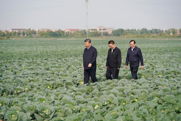 Xi Inspects Central China's Hubei Province