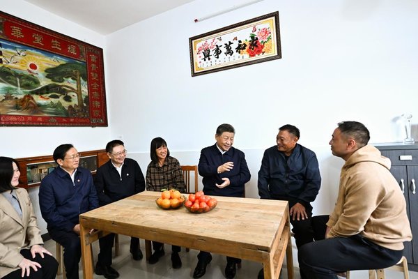 Xi Inspects Central China's Hubei Province